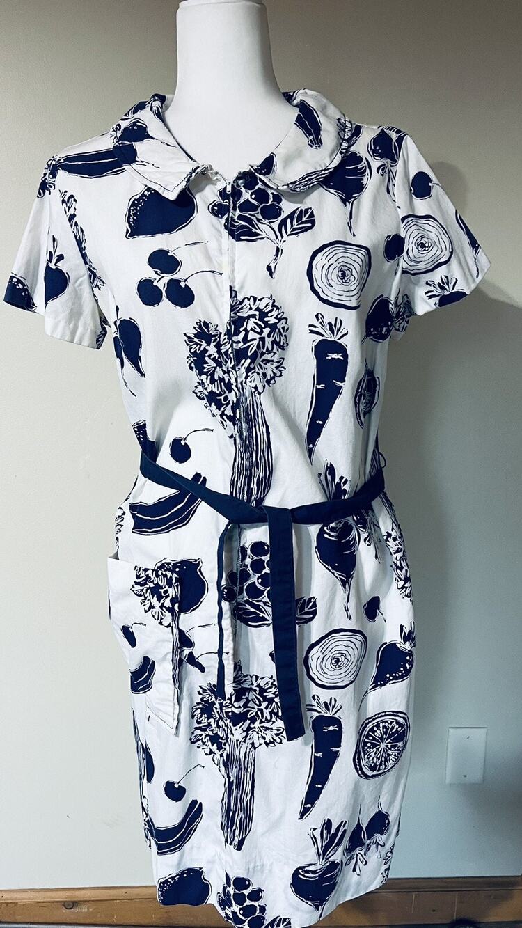 Vintage 60's Step-'n-Go A-Line Dress with Zipper S/M